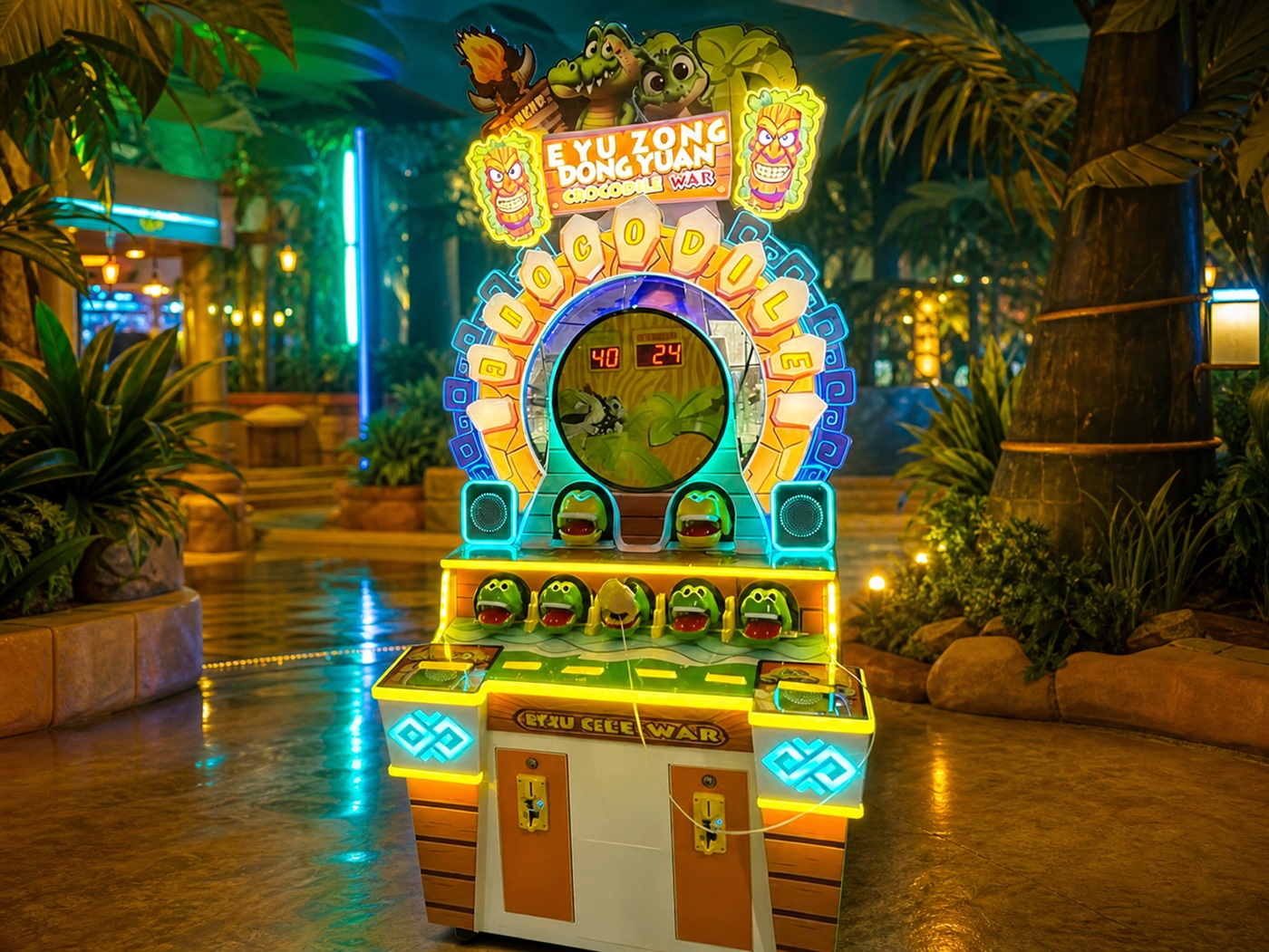 Interactive Crocodile Whack-A-Mole Games Support Family Engagement and Repeat Play Interactive Crocodile Whack-A-Mole Games Support Family Engagement and Repeat Play